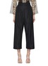 Main View - Click To Enlarge - BIYAN - Pleat Detail High Waist Tapered Pants