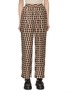 Main View - Click To Enlarge - BIYAN - All Over Graphic Print Straight Leg Pants