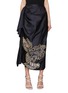 Main View - Click To Enlarge - BIYAN - Beaded Embroidery Ruched Midi Skirt