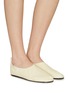 Figure View - Click To Enlarge - THE ROW - ‘Ozzy’ Nappa Leather Sock Slippers