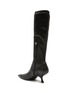 THE ROW - ‘LADY’ SQUARE TOE NAPPA LEATHER KNEE HIGH BOOTS
