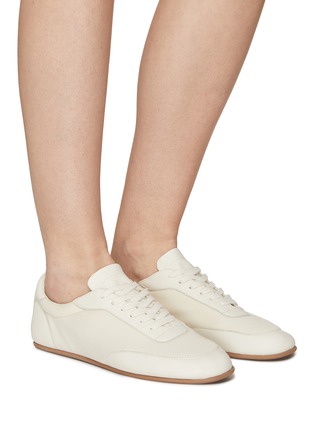 Figure View - Click To Enlarge - THE ROW - ‘Owen’ Low Top Lace Up Sneakers