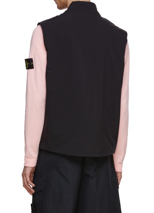Back View - Click To Enlarge - STONE ISLAND - Star Embroidered 3 Layer Thermal Vest