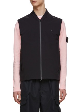 Main View - Click To Enlarge - STONE ISLAND - Star Embroidered 3 Layer Thermal Vest
