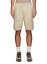 Main View - Click To Enlarge - STONE ISLAND - ‘Ghost O-Ventile’ Bermuda Cargo Shorts