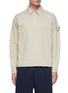 Main View - Click To Enlarge - STONE ISLAND - Ghost Hidden Zip Cotton Polo