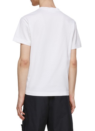 Back View - Click To Enlarge - STONE ISLAND - Embroidery Star Crewneck T-Shirt