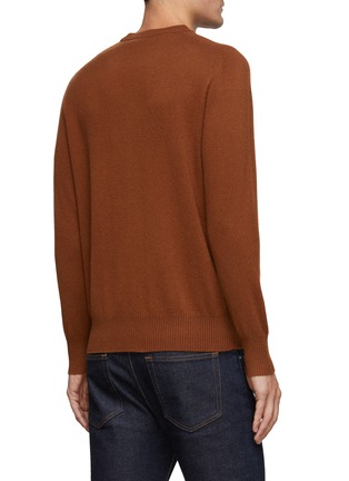 Back View - Click To Enlarge - DREYDEN - x Mr Slowboy 'The Artist’ Graphic Cashmere Knit Sweater