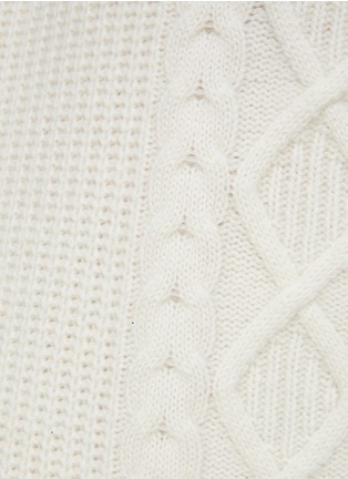  - DREYDEN - Chunky Cashmere Knit Crewneck Sweater