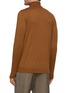 Back View - Click To Enlarge - DREYDEN - Classic Cashmere Knit Turtleneck Sweater