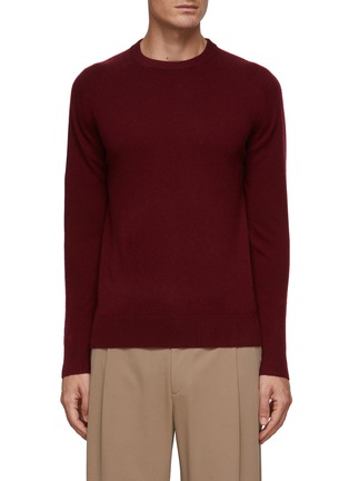Main View - Click To Enlarge - DREYDEN - Classic Cashmere Knit Crewneck Sweater