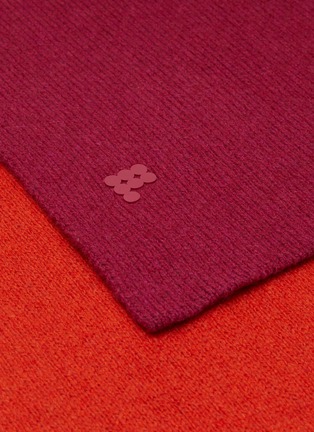 Detail View - Click To Enlarge - PANGAIA - BICOLOR RECYCLED CASHMERE SCARF