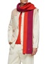 Figure View - Click To Enlarge - PANGAIA - BICOLOR RECYCLED CASHMERE SCARF