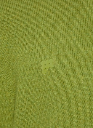 Detail View - Click To Enlarge - PANGAIA - RECYCLED CASHMERE SWEATER