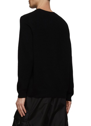 Back View - Click To Enlarge - PANGAIA - RECYCLED CASHMERE SWEATER