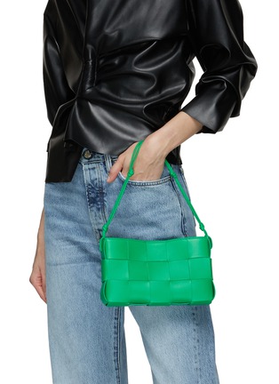 Figure View - Click To Enlarge - BOTTEGA VENETA - Woven Intreccio Nappa Leather Handbag