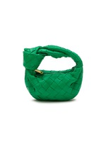 Jodie Candy knotted intrecciato leather tote