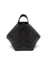 Main View - Click To Enlarge - BOTTEGA VENETA - ‘Bowling Cassette’ Woven Leather Bag