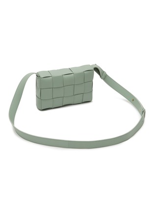 Bottega Veneta Jodie Mini Intrecciato-leather Shoulder Bag In Green