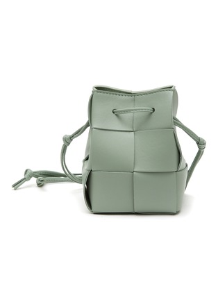 Main View - Click To Enlarge - BOTTEGA VENETA - Intrecciato Leather Mini Bucket Bag