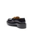 Detail View - Click To Enlarge - BOTTEGA VENETA - ‘Monsieur’ Buckle Appliqué Patent Leather Loafers