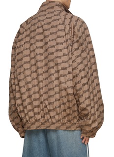 Balenciaga Bb Monogram Tracksuit Jacket 'Beige/Brown' | Men's Size XL