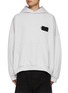 Main View - Click To Enlarge - BALENCIAGA - Gaffer Logo Oversized Cotton Hoodie