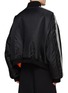 Back View - Click To Enlarge - BALENCIAGA - X Adidas Stripe Bomber Jacket