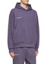 Front View - Click To Enlarge - PANGAIA - 365 ORGANIC COTTON HOODIE