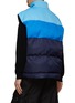 Back View - Click To Enlarge - PANGAIA - FLWRDWN COLORBLOCK PUFFER VEST