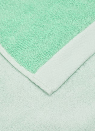 Detail View - Click To Enlarge - PANGAIA - Organic Cotton Medium Bath Towel