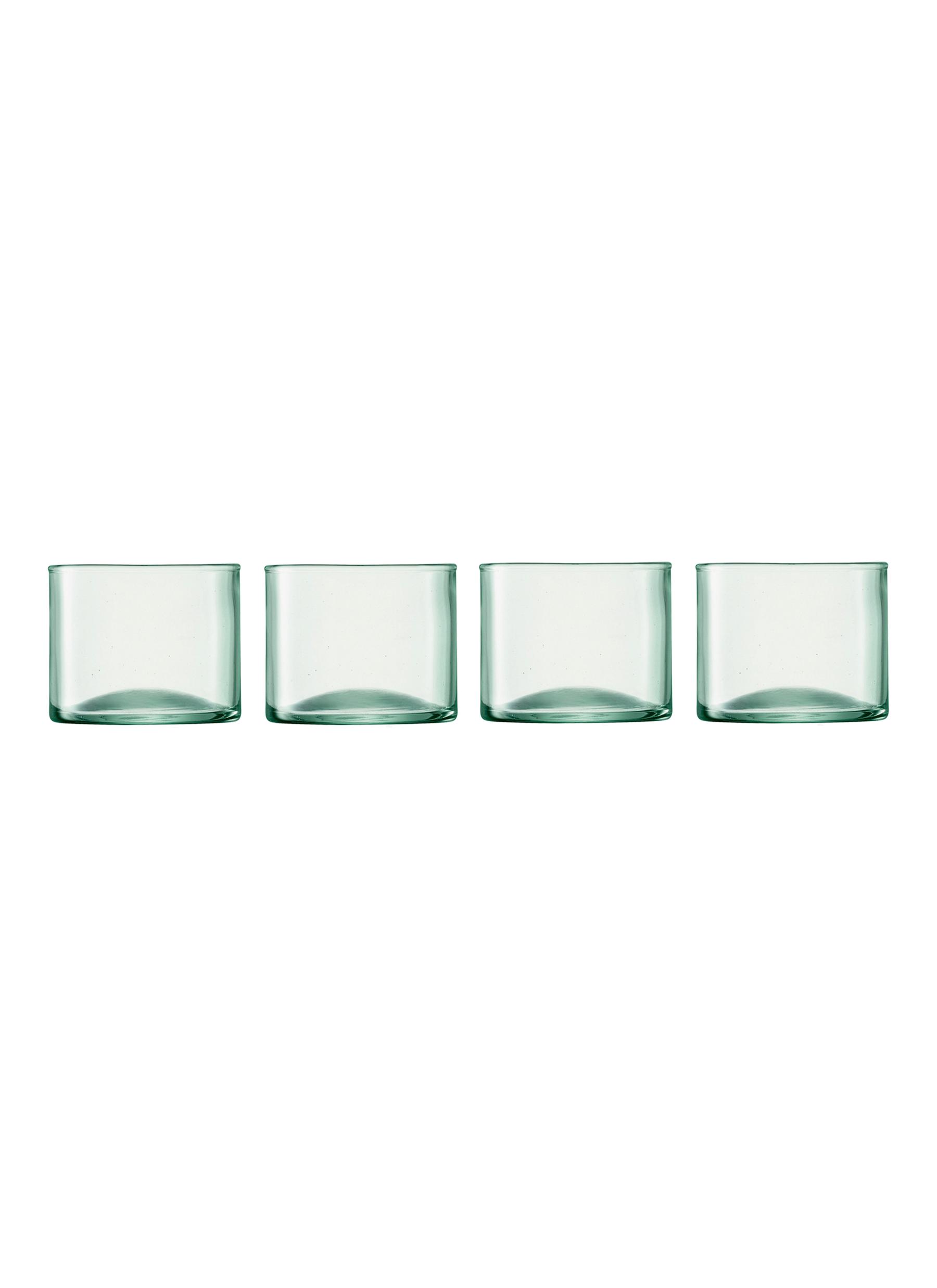 Canopy Low Recycled Glass Tumblers 270ml - Set Of 4