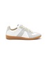 Main View - Click To Enlarge - MAISON MARGIELA - ‘Replica’ Leather Low Top Sneakers