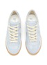 Detail View - Click To Enlarge - MAISON MARGIELA - ‘Replica’ Suede Leather Low Top Sneakers