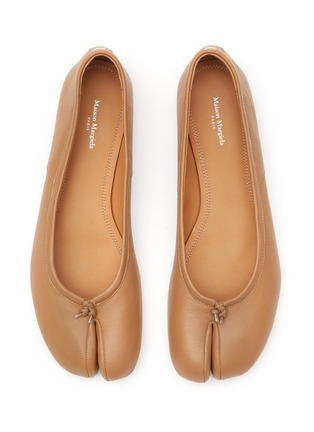 ‘Tabi’ Split Toe Leather Ballerina Flats