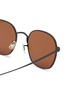 Detail View - Click To Enlarge - OLIVER PEOPLES - METAL FRAME TITANIUM TEMPLE SUNGLASSES