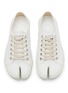 Detail View - Click To Enlarge - MAISON MARGIELA - ‘Tabi’ Canvas Split Toe Low Top Sneakers