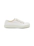Main View - Click To Enlarge - MAISON MARGIELA - ‘Tabi’ Canvas Split Toe Low Top Sneakers