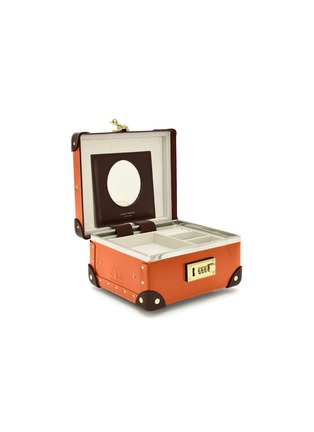  - GLOBE-TROTTER - Centenary Jewellery Case — Orange/Brown