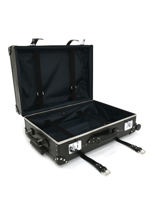 GLOBE-TROTTER | Centenary Large Check-In Suitcase — Black/Chrome