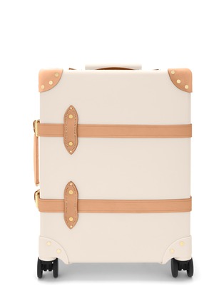 Main View - Click To Enlarge - GLOBE-TROTTER - Safari 4-Wheel Carry-On Case — Ivory/Natural