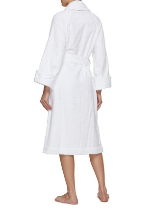 Back View - Click To Enlarge - FRETTE - Unito Bathrobe — Extra Large