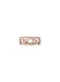 Detail View - Click To Enlarge - SPECTRUM - ‘Link’ 18K Rose Gold Cut Out Ring