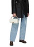 Front View - Click To Enlarge - VALENTINO GARAVANI - ‘Rockstud Spike’ Leather Shoulder Bag