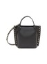 Main View - Click To Enlarge - VALENTINO GARAVANI - Rockstud' Grained Leather Pouch