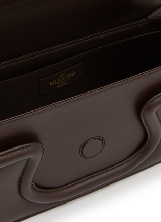 Detail View - Click To Enlarge - VALENTINO GARAVANI - ‘Sculpture’ Monogram Jacquard Leather Shoulder Bag