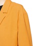 Detail View - Click To Enlarge - DRIES VAN NOTEN - 'Romance' faille cropped sleeve coat