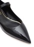 Detail View - Click To Enlarge - VALENTINO GARAVANI - Point Toe Patent Leather Mary Jane Flats