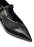 Detail View - Click To Enlarge - VALENTINO GARAVANI - Ankle Strap Point Toe Patent Leather Heels