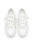 Detail View - Click To Enlarge - VALENTINO GARAVANI - ‘One Stud’ Platform Sole Leather Low Top Sneakers